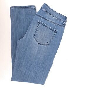 G By Giuliana Denim Jeans Women 6 Distressed Straight Leg Southern‎ Medium Wash